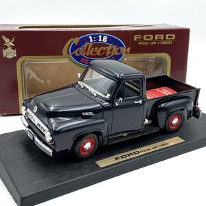 未展示 絶版 1/18 ROAD LEGENDS ロード レジェンズ FORD フォード F100 PICK UP ピックアップ 1953 ブラック ミニカー 希少 美品 箱付 