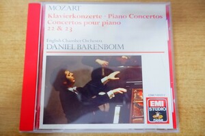 CDk-1807 Mozart, Daniel Barenboim / Piano Concertos 22 & 23