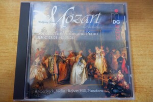 CDk-1817 Wolfgang Amadeus Mozart - Anton Steck / Robert Hill Violin Sonatas, KV C 23.01 - 23.08