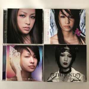 B22935　CD（中古）TRUE+LOVE+MUSIC+THE END+他4点　中島美嘉　8点セット