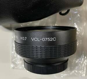SONY VCL-0752C カメラアクセサリー関連商品 ワイドコンバージョンレンズ　WIDE CONVERSION LENS