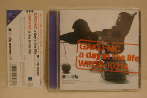 GAKU-MC a day in the life WPC6-10214 WARNER MUSIC / a.k.a. records 中古CD レンタル落ち funky grammar unit 昨日のNo, 明日のYes