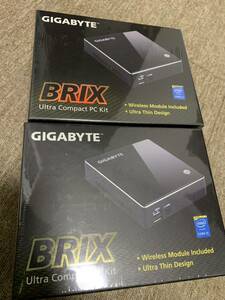 GIGABYTE BRIX ベアボーンPC GB-BXi5-4200 新品未開封2台セット