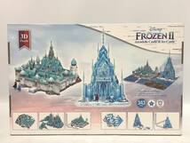 新品 未開封 アナと雪の女王 2 立体 3D パズル 343 ピース アレンデル城 氷の城 FROZEN エルサ アナ Disney Puzle 女の子 プレゼント_画像3