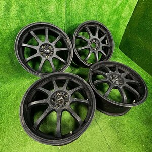 18×7.5j 5h ＋50 100 LM SPORT アルミ ホイール ホイル 18 インチ in 5穴 pcd 4本 菅18-181