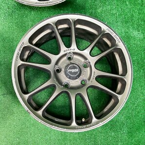 16×7j 5h ＋48 114.3 A-TECH FINAL SPEED GEAR-R エーテック ファイナル アルミ ホイール ホイル 16 インチ in 5穴 pcd 4本 菅16-144の画像3