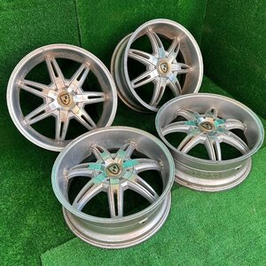 20×8j 6h ＋35 139.7 PREMIERE HYPNOTIZE DESIGN 希少 深リム ランクル 等 アルミ ホイール ホイル 20 インチ in 6穴 pcd 4本 菅20-248