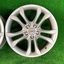 18×8j 5h ＋47 112 AUDI アウディ A4 S4 Ａ4アバント等 アルミ ホイール ホイル 18 インチ in 5穴 pcd 4本 菅18-217_画像4