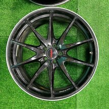 19×8j 5h ＋45 100 RAYS レイズ VOLKRACING ボルクレーシング VRG25 アルミ ホイール ホイル 19 インチ in 5穴 pcd 4本 菅19-235_画像2