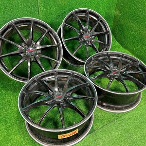 19×8j 5h ＋45 100 RAYS レイズ VOLKRACING ボルクレーシング VRG25 アルミ ホイール ホイル 19 インチ in 5穴 pcd 4本 菅19-235