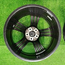 19×8.5j 5h ＋43 112 EURO TECH ユーロ テック アルミ ホイール ホイル 19 インチ in 5穴 pcd 4本 菅19-226_画像6