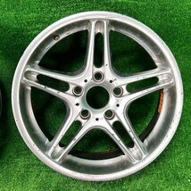 17×7.5j 5h ＋47 120 RACING DYNAMICS レーシングダイナミクス BMW アルミ ホイール ホイル 17 インチ in 5穴 pcd 4本 菅17-207_画像4