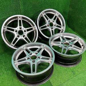 17×7.5j 5h ＋47 120 RACING DYNAMICS レーシングダイナミクス BMW アルミ ホイール ホイル 17 インチ in 5穴 pcd 4本 菅17-207