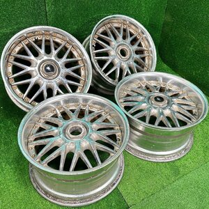 17×8j 9j 5h マルチ ＋37 114.3 SSR スピードスター DELORIZON レーシングハート アルミ ホイール 17 インチ in 5穴 pcd 4本 菅17-195