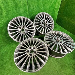 18×8j 5h ＋48 114.3 トヨタ 210系 クラウン マジェスタ 純正 OP オプション アルミ ホイール ホイル 18 インチ in 5穴 pcd 4本 菅18-178