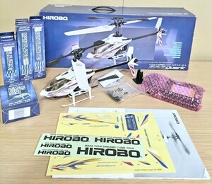 HROBO ヒロボー HIROBO SRB QUARK ヘリコプター ラジコン 付属品 多数 動作未確認 現状渡し ジャンク いたずら落札はやめてください！！