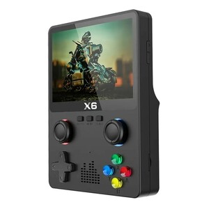 X6 黒色　中華　携帯ゲーム機　32GBsdカード付　各種エミュレータ