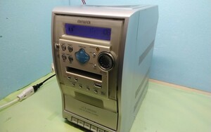 aiwa(アイワ) MD/CD STEREO SYSTEM (年式不明) ワイドFM (90～108M)受信可　　　　　　　　LCX-MD210　[S05C-06N0391] 　