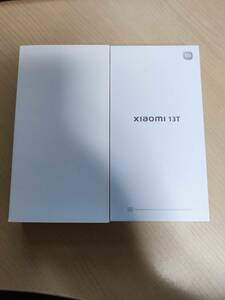 【新品未使用 送料無料】 Xiaomi 13T XIG04 黒 ブラック SIMフリー　5770