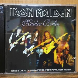 【2枚組ライヴ】IRON MAIDEN/MAIDEN BERLIN アイアン・メイデンCOMPLETE LIVE RECORDING FROM “DANCE OF DEATH” WORLD TOUR 2003/2004