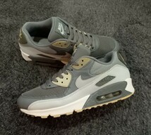 V22【特価/Used/良品/入手困難】NIKE AIR MAX 90 ESSENTIAL COOL GREY/WOLF/Jordan sb force atmos AIRMAX dunk acg supreme 1 2 4 95 97 _画像9