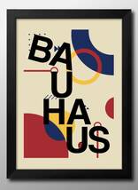 14305■送料無料!!アートポスター　絵画　A3サイズ『バウハウス　BAUHAUS』イラスト　北欧　マット紙_画像1