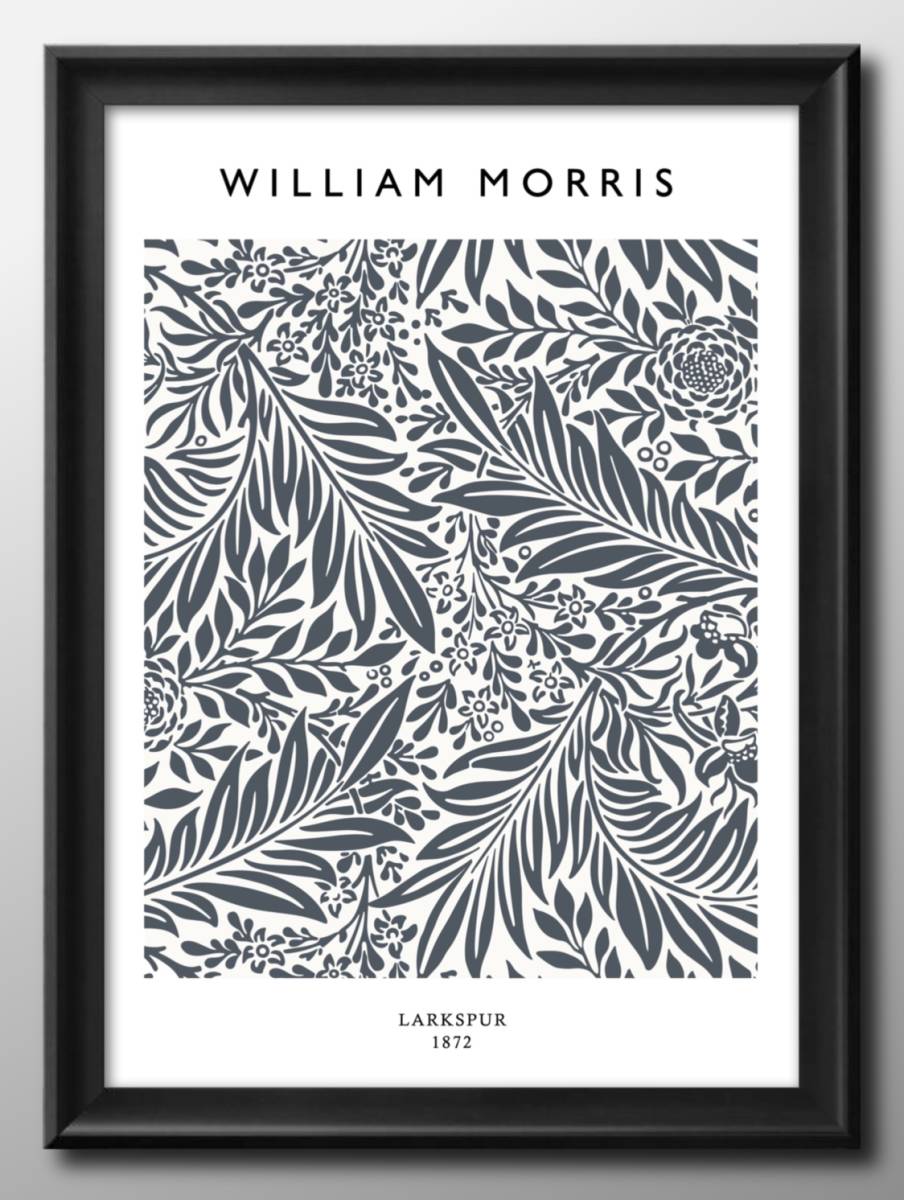 14446■Free shipping!!Art poster painting A3 size William Morris illustration Scandinavian matte paper, residence, interior, others