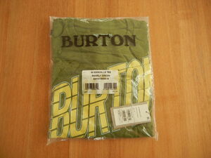 BURTON バートン オーガニックコットン ロングスリーブ 長袖 Tシャツ Mサイズ 未開封 定価4,950円（税込）