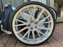 VOSSEN　ヴォッセ　HF-4T　DEEP-R　9.5J　5H　　PCD112　4本セット　ファルケンFK510_画像2