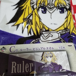 Fate Apocrypha　一番くじ　PART2　Ｃ賞　ルーラー　ビジュアル　タオル　ジャンヌダルク　(約30×90cm)　①