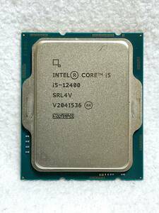 Intel CPU Core i5 12400 LGA1700 動作品取り外し 送料210円
