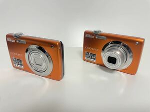 動作品とジャンク品 Nikon ニコン COOLPIX S3000 コンパクトデジタルカメラ デジカメ 2台まとめ 1スタ 1円スタート