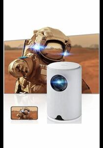 プロジェクター小型 projector /WiFi/電動フォーカスプロジェクター 10000L ホームシアター 1080PフルHD対応 （新品）