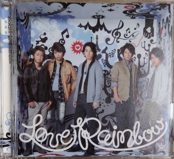 嵐 中古品 ARASHI「Love RainboW」 初回限定盤 CD+DVD (メイキング映像付)