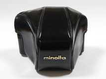 ◎ MINOLTA ミノルタ SRシリーズ用 革製 カメラケース SR-7、SRT101、他用_画像1