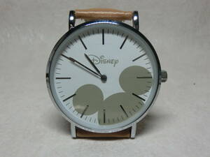 【№1082-O6003K】中古品:ディズニー 腕時計 G212 ミッキーマウス メンズ腕時計 作動品