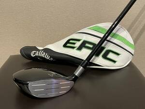 日本正規品 キャロウェイ EPIC MAX FAST フェアウェイウッド 2021年モデル Speeder EVOLUTION for Callaway #3 SR　中古