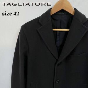 TAGLIATORE タリアトーレ CFBL13X カシミヤ カシミア 段返り３つボタン シングル チェスターコート テーラードジャケット 