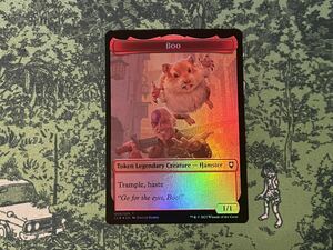 【MTG FOIL】ブー/Boo トークンカード　(ミンスクとブー) 　統率者レジェンズ：バルダーズ・ゲートの戦い　英語