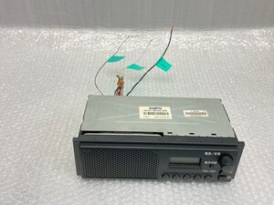 カットハーネス付き スズキ FM/AM 1DIN ラジオ 右ボタン 39101-68H20-000 SANYO F-3865B 検索 軽トラ 軽バン 流用 船舶 重機 カプラー付き