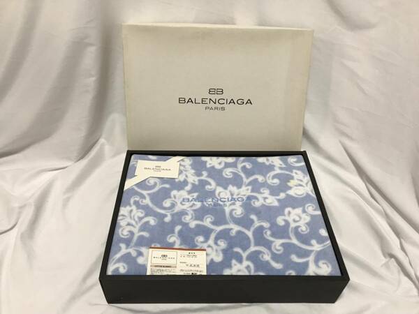 ★送料無料★ワケアリ★【 BALENCIAGA 】バレンシアガ 毛布 140cm×200cm