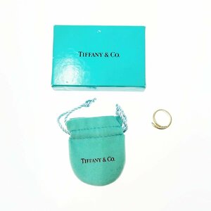 【1円スタート】【箱付き】TIFFANY&Co. ティファニー シルバー エルサペレッティ スネーク 3.8g 925刻印 指輪 リング 223026