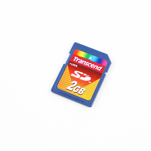 2GB Transcend SDカード フォーマット済み メモリーカード