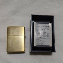 　Zippo　ソリッドブラス_画像2