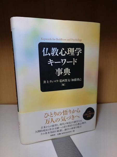 【送料無料】希少本！ 仏教心理学キーワード事典 春秋社