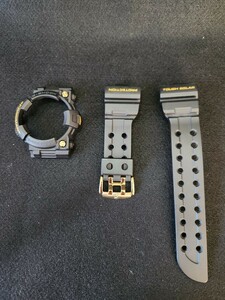 G-SHOCK フロッグマン GWF-1000G-1JR ベルトベゼルセット　美品　FROGMAN 黒金 