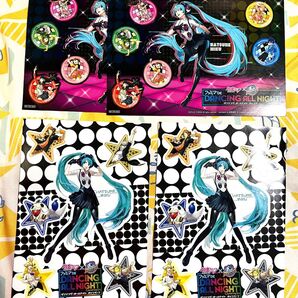 初音ミク PERSONA4 DANCING ALL NIGHT CAMPAIGN ステッカー4枚 ファミマ