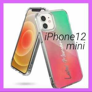 iPhone 12 mini ケース 5.4 インチ 対応 ストラップホール付き オリジナルデザイン クリア 透明