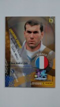 2002 FIFA WORLD CUP ジネディーヌ ジダン ZIDANE パニーニ PANINI サッカー カード No.55 フランス代表 日韓 ワールドカップ トレカ_画像2