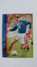 2002 FIFA WORLD CUP ジネディーヌ ジダン ZIDANE パニーニ PANINI サッカー カード No.55 フランス代表 日韓 ワールドカップ トレカ_画像1